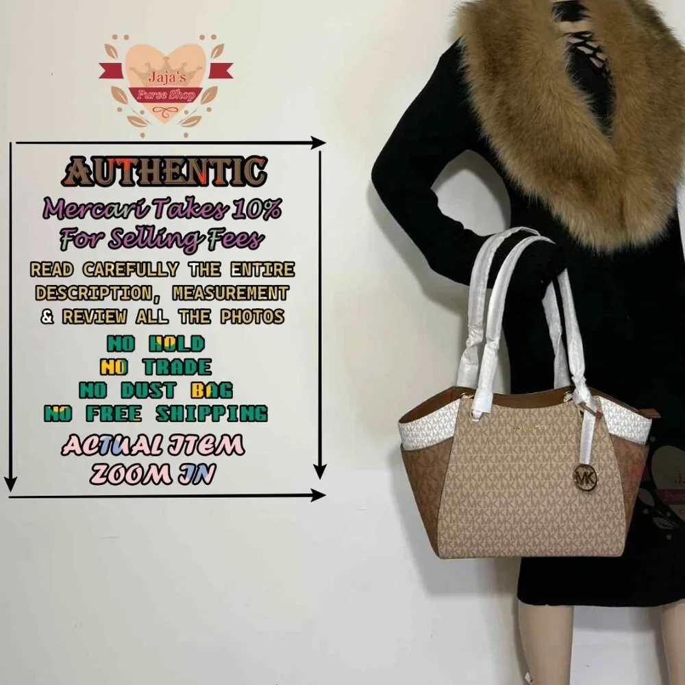 ❤️Michael Kors Signature Trio Color Coated Canvas Purse❤️ - Picture 17 of 17